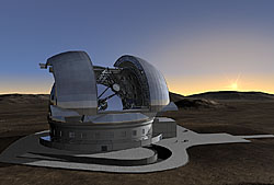 E-ELT Concept Image. This image is courtesy of ESO. E-ELT Concept Image. This image is courtesy of ESO.