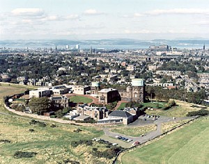 Aeriel photograph of the Royal Observatory Edinburgh