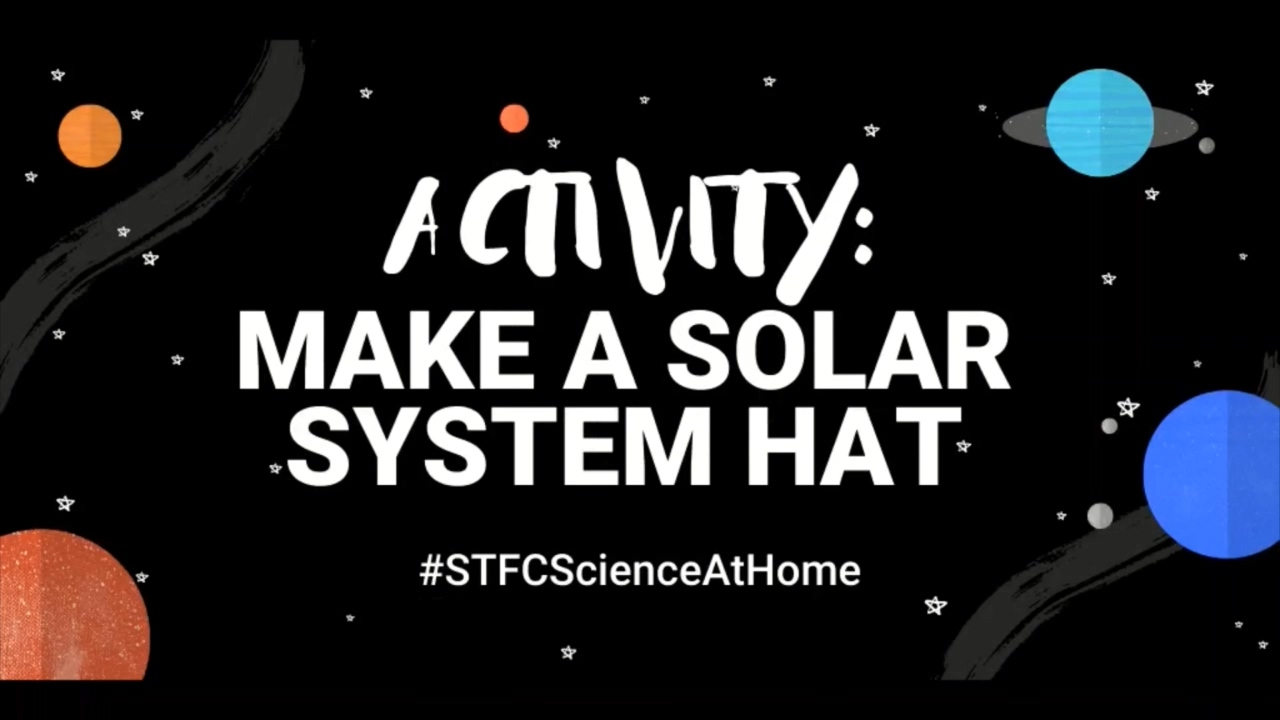 Solar System Hat Video Frame