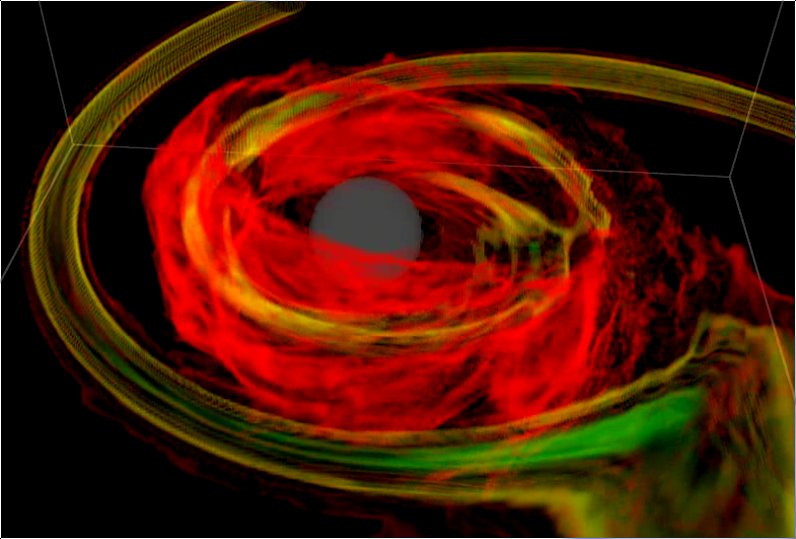 Coalescing neutron star and black hole