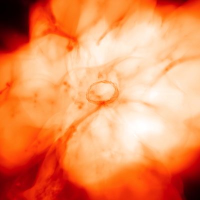 overdensity in
the cosmic web